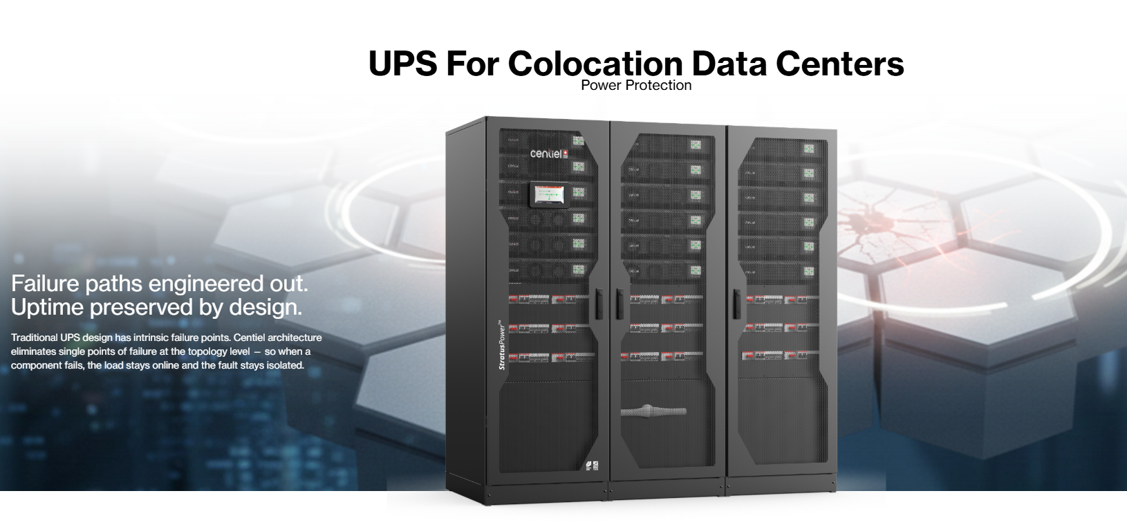Modular UPS for AI Data Centres — DARA | Centiel